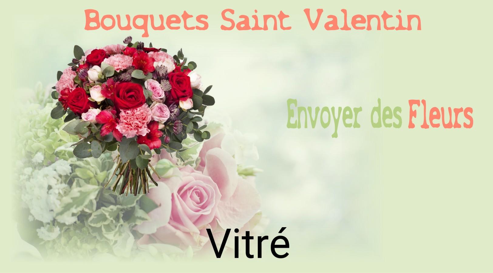 Roses de Saint-Valentin livrées à Vitré